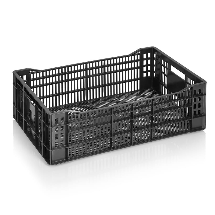 Олекотена пластмасова каса ENKO 0152 с отвори, 600х400х200 мм