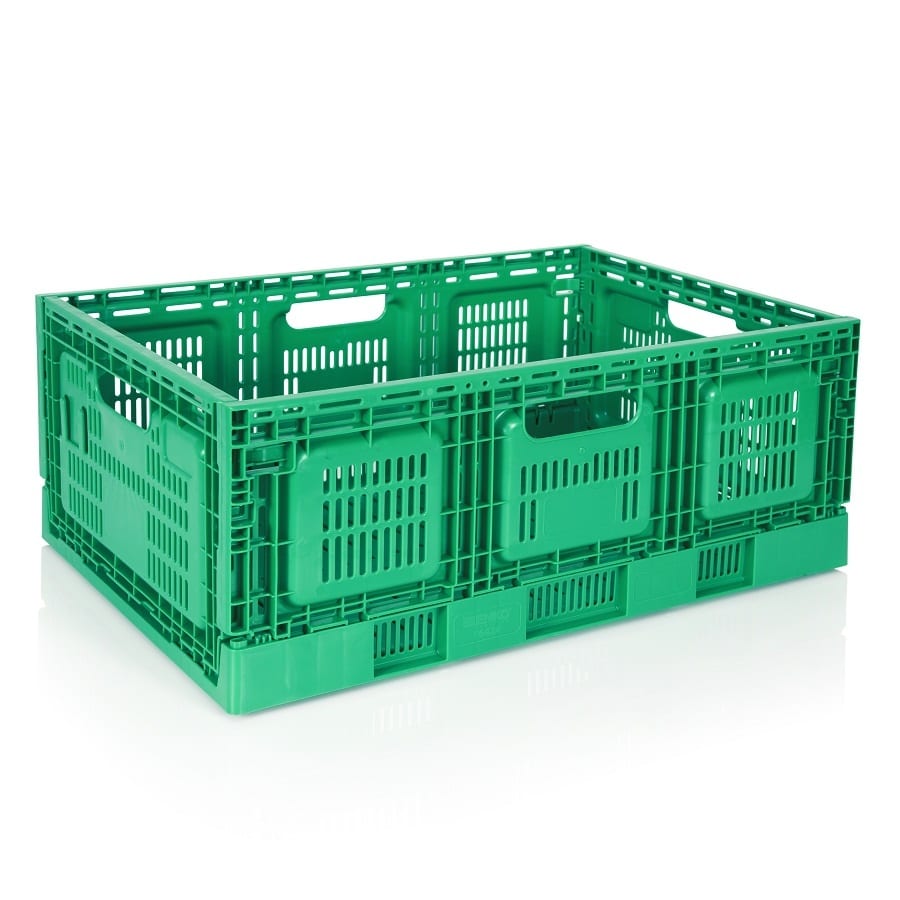 Сгъваема пластмасова каса ENKO F6424, 600х400х235 мм